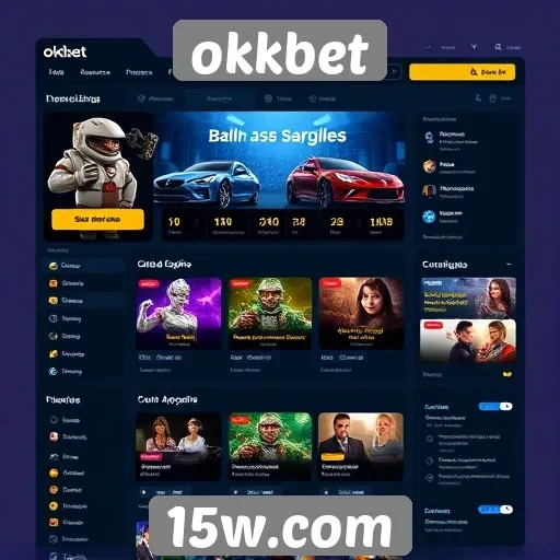 análise da interface do usuário do site okkbet